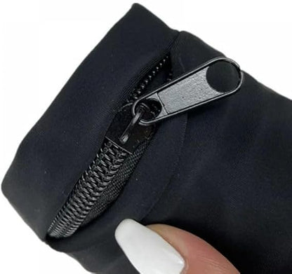 Zipper Wrist Sweatband Wallet