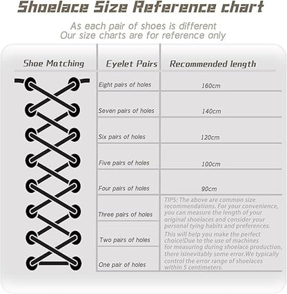 Flat Athletic Sneaker Shoelaces