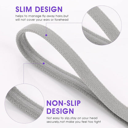 Non-Slip Athletic Sports Headbands